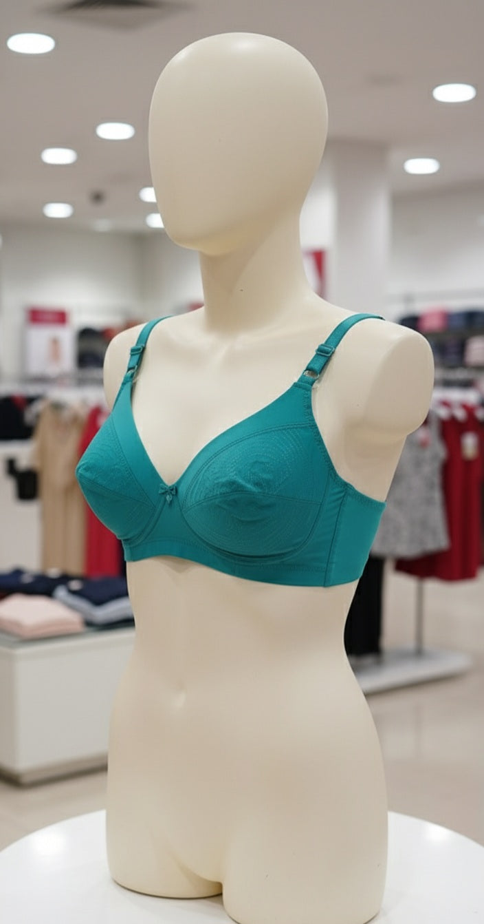 BRASSIERES COTTON ROUND COLOUR (Set of 5)