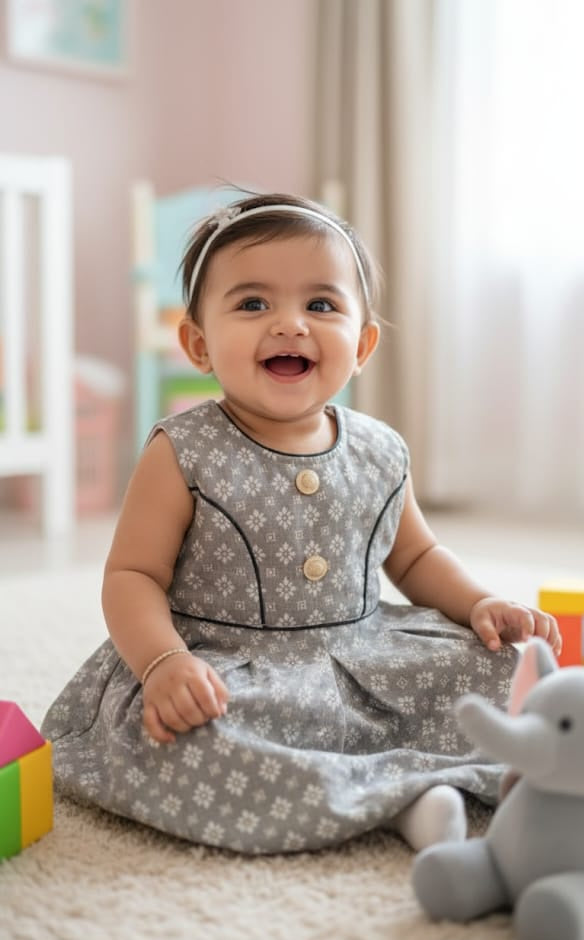 FROCK [ 0 to 6 months ]