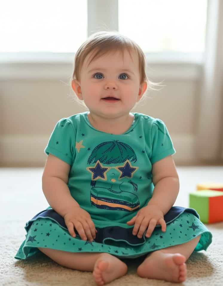 FROCK [ 0 to 6 months ]