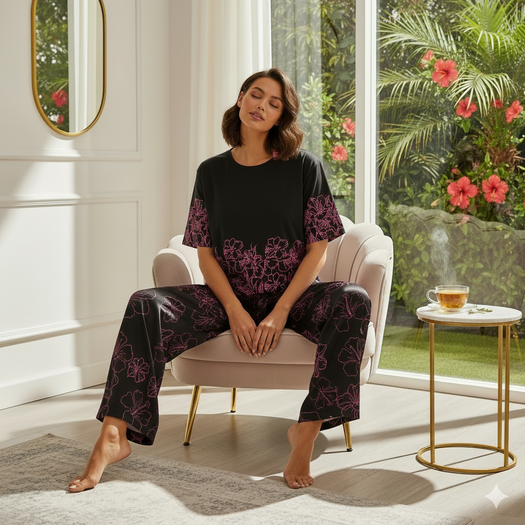 3 SET Medium Night dress  ( Lycra)