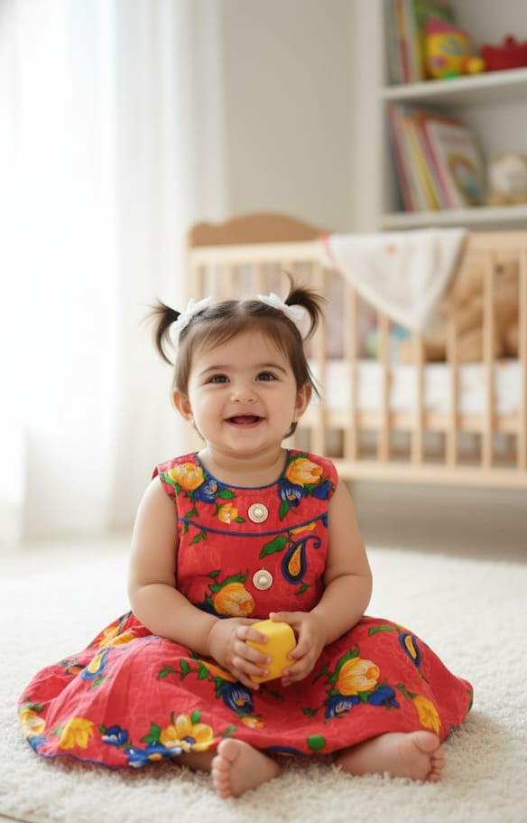 FROCK [ 0 to 6 months ]