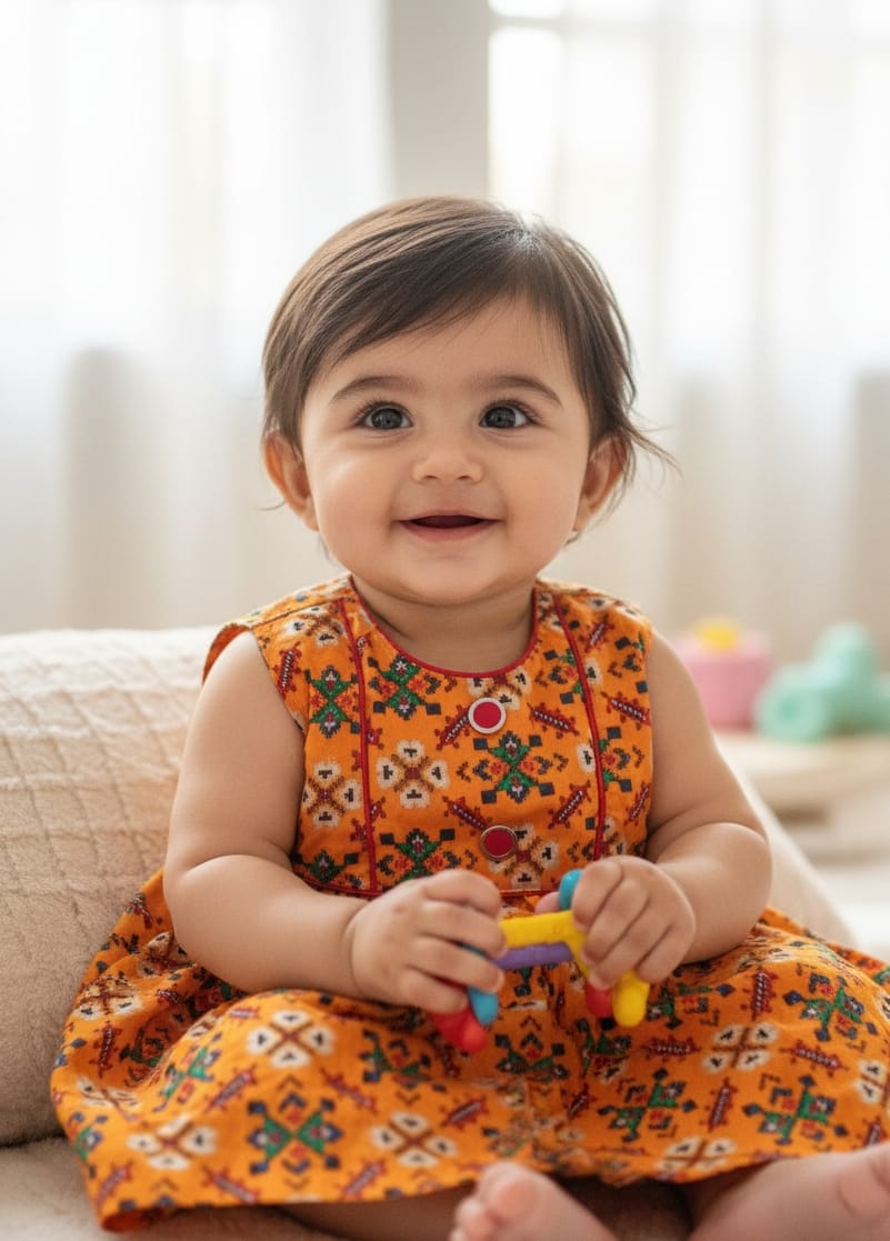 FROCK [ 0 to 6 months ]