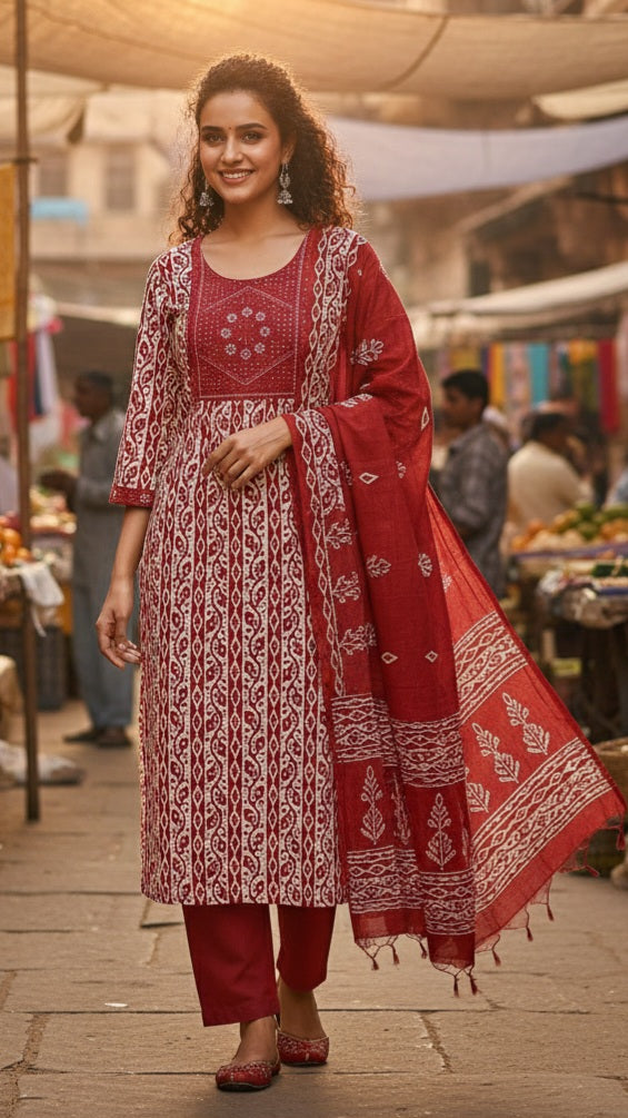 CURIDHAR SET 3XL ( Readymade)