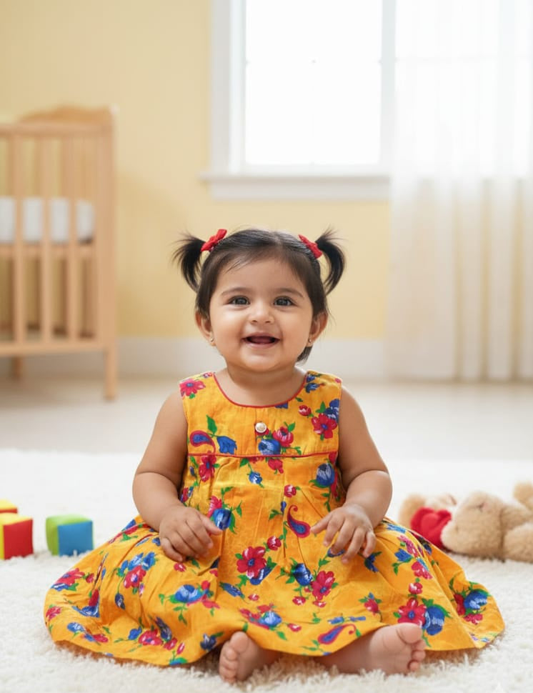 FROCK [ 0 to 6 months ]