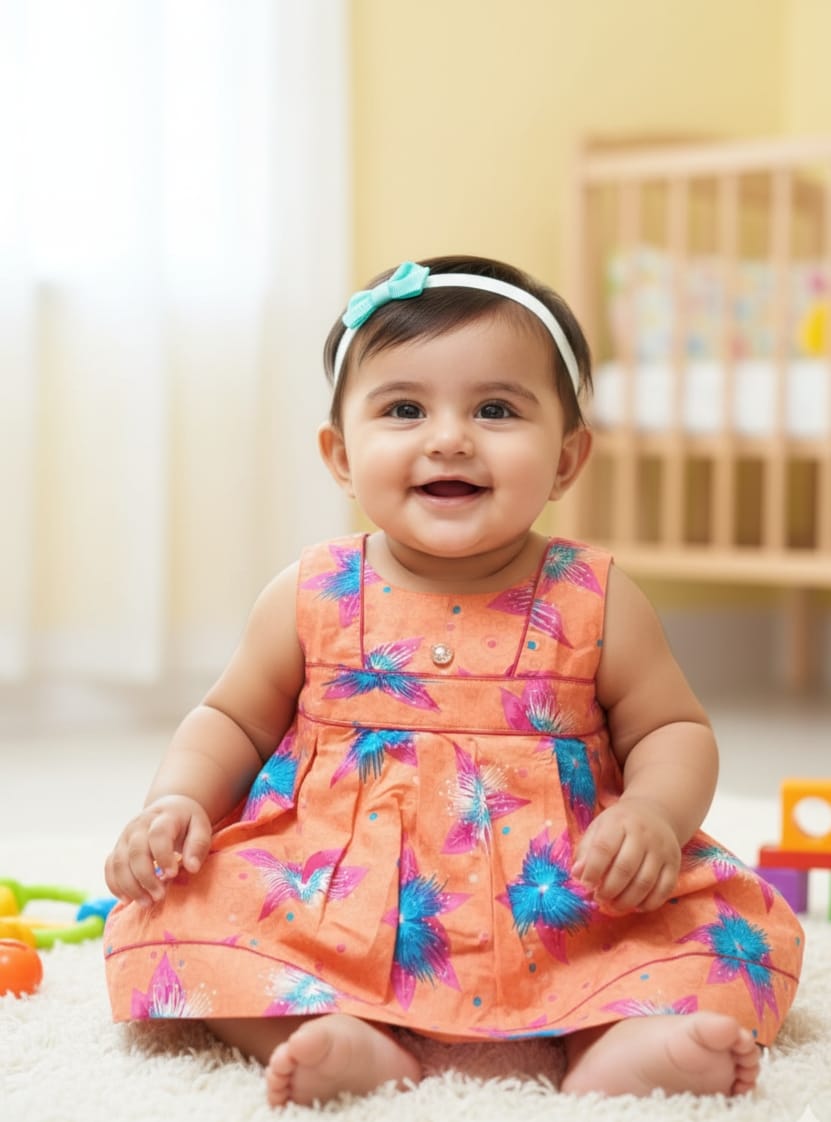 FROCK [ 0 to 6 months ]