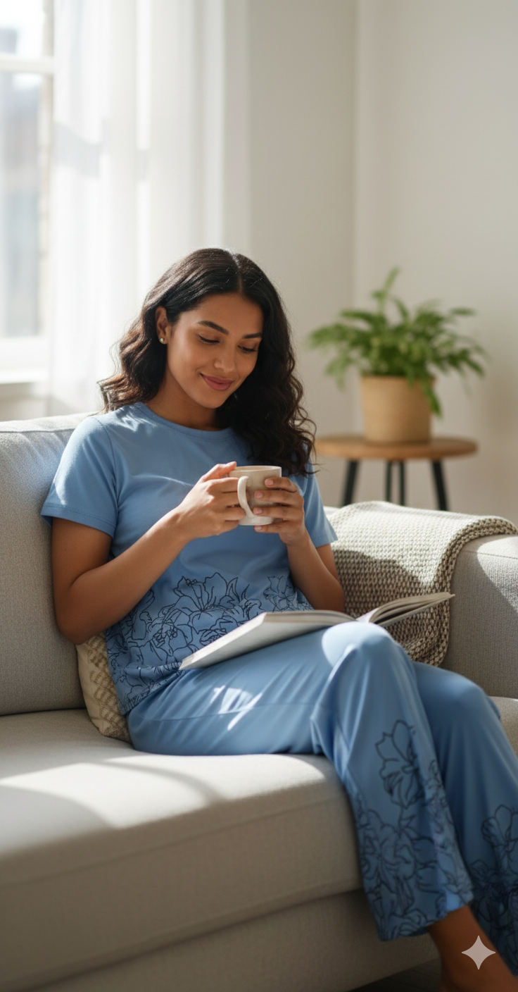 3 SET NIGHT DRESS (Large) Lycra