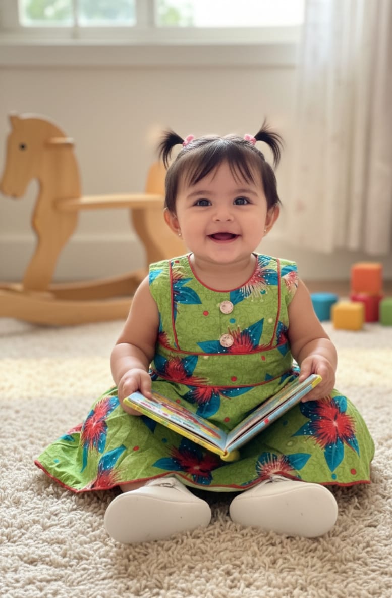 FROCK [ 0 to 6 months ]