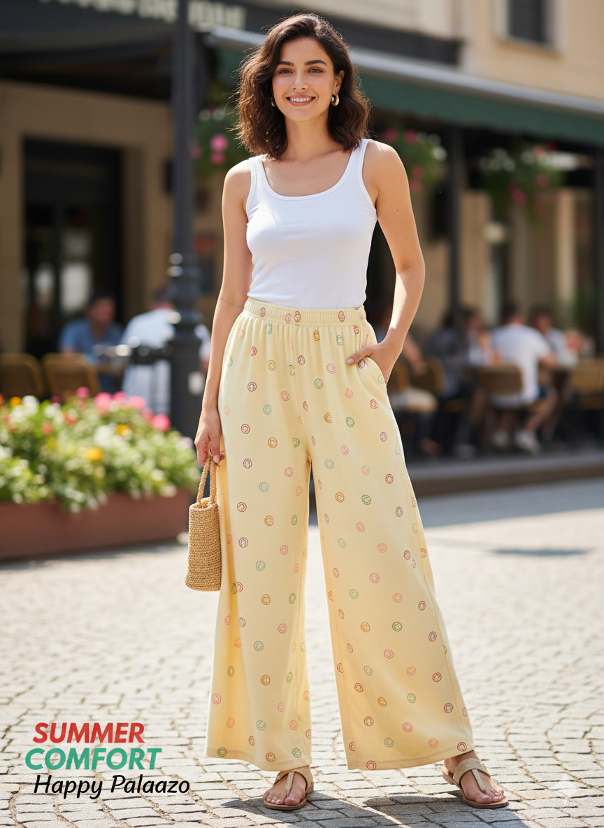 Jumbo pallazo (Summer wear)